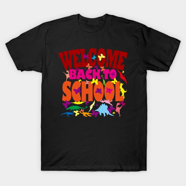 Welcome Back To School T-Shirt by EunsooLee